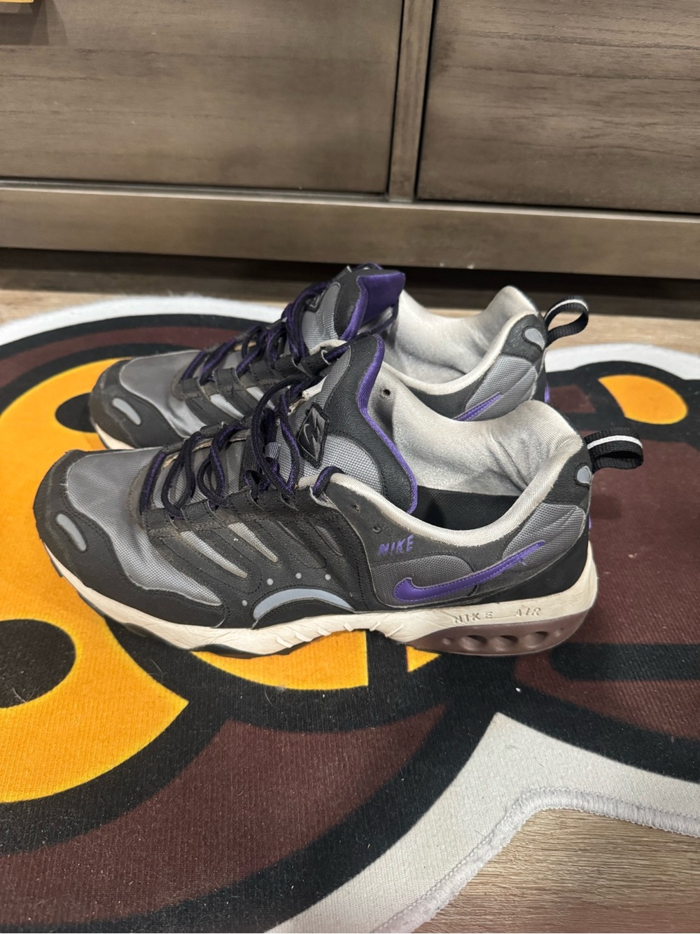 Nike Air Terra Humana Grey Purple 2007 - Size 11.5 - (609018-052)